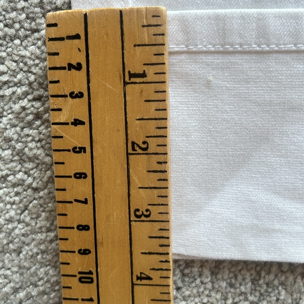 Lafayette 148 New York White Cropped Jeans - Picture 12 of 12